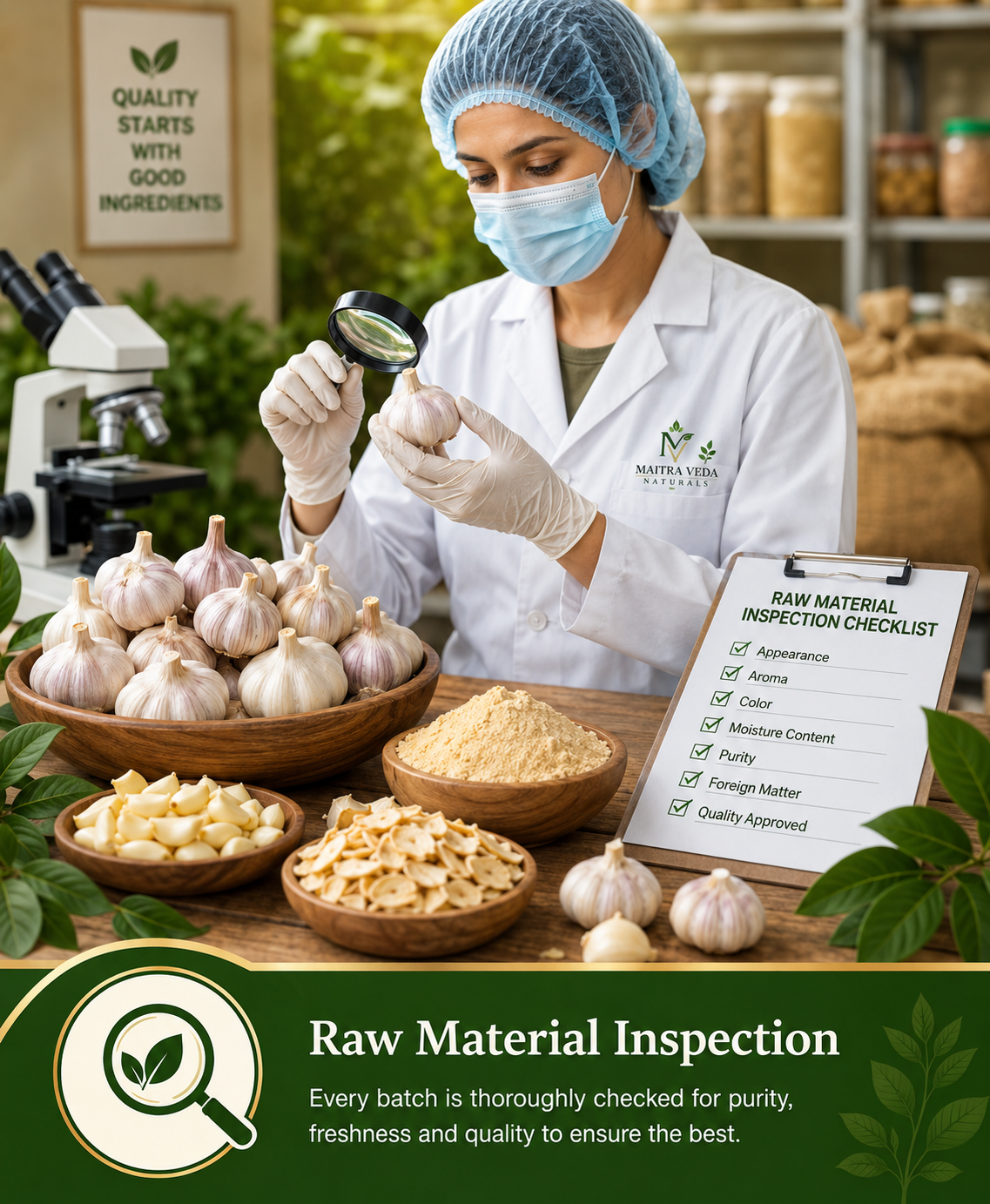 Raw Material
                                           Inspection