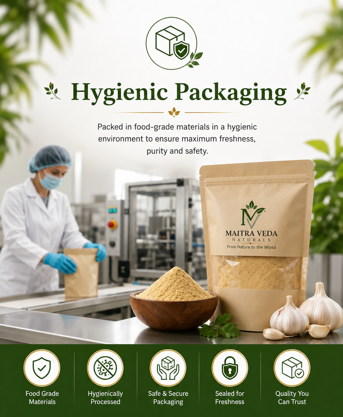 Hygienic
                                           Packaging